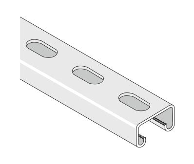 21x41 unistrut|Unistrut 41x21 Slotted Channel 2.5mm .
